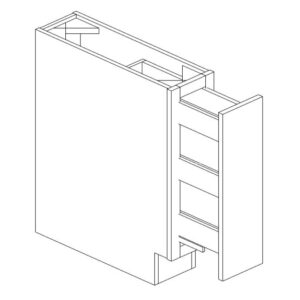 Tradesman Collection Shaker White Base Spice Rack