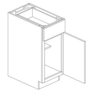Tradesman Collection Shaker White Base Door And Drawer